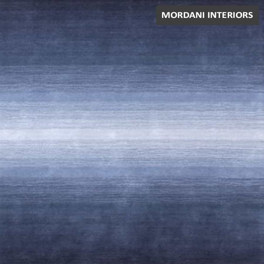  014 A Elegant Blue Gradient Carpet Rug